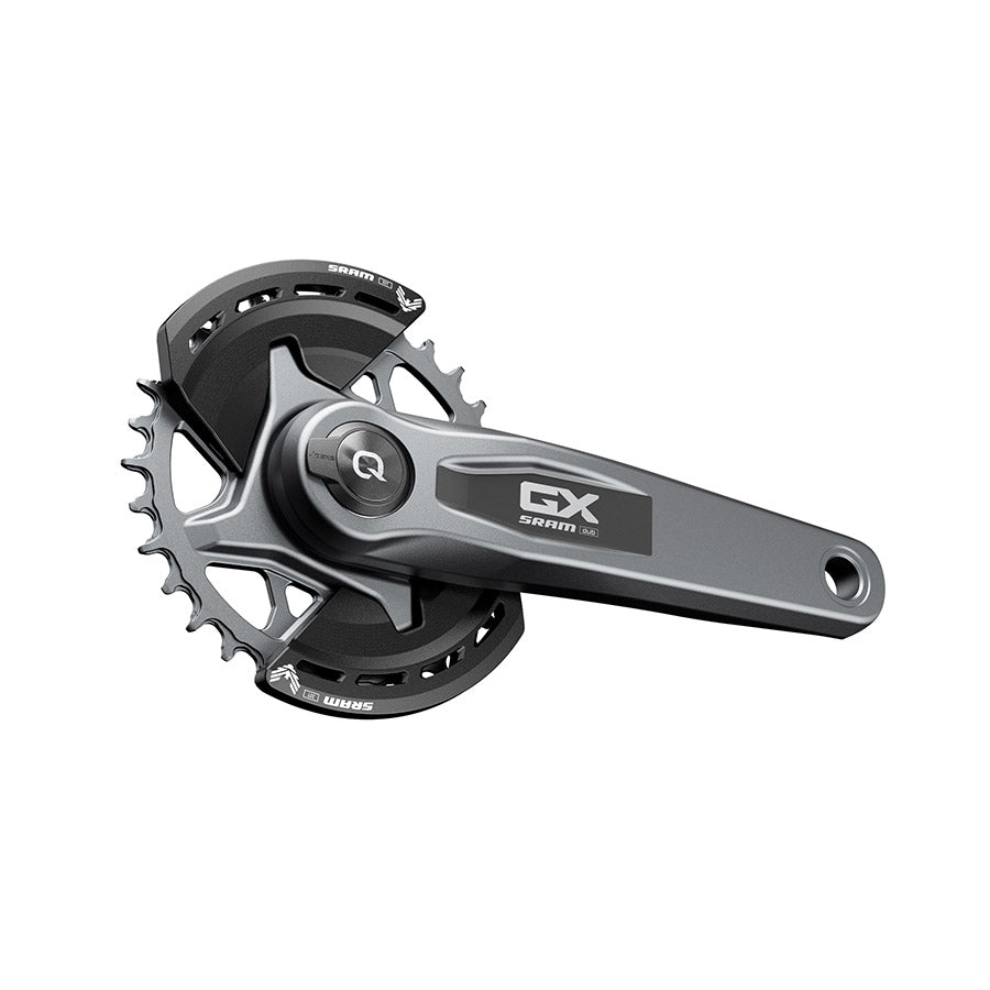 SRAM, GX Eagle Powermeter D1, Power Meter Crankset, Speed: 12, Spindle: 28.99mm, BCD: Direct Mount SRAM 8 Bolt, 32, DUB, 170mm, Grey, Boost