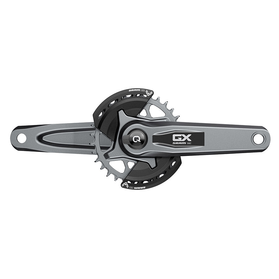 SRAM, GX Eagle Powermeter D1, Power Meter Crankset, Speed: 12, Spindle: 28.99mm, BCD: Direct Mount SRAM 8 Bolt, 32, DUB, 155mm, Grey, Boost