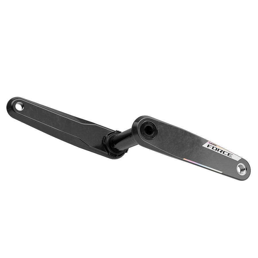 SRAM, Force E1 Crank Arm Assembly, Crank Arm, 165mm, DUB, BCD: Direct Mount SRAM 8 Bolt, Black