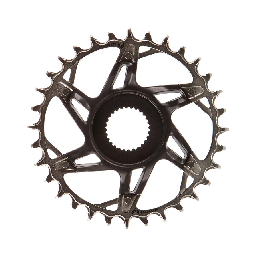 SRAM, XX Eagle T-Type DM E-MTB Bosch, Chainring, Teeth: 32, Speed: 12, BCD: Direct Mount Bosch, Black