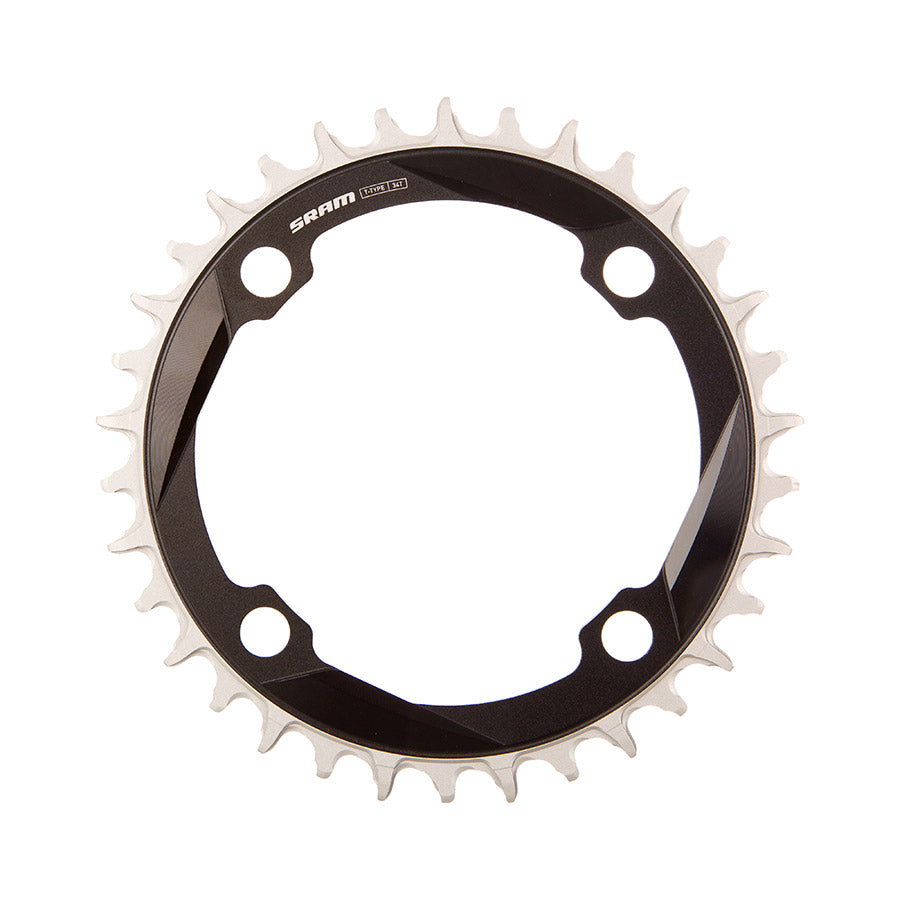 SRAM, XX T-Type 104 OCHAIN, Chainring, Teeth: 34, Speed: 12, BCD: 104, Bolts: 4, Aluminum