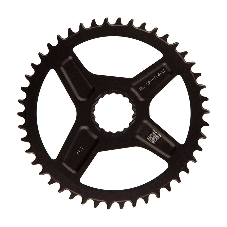 TRP, VISTAR CR-G8000, Chainring, Teeth: 46, Speed: 12, Single, 7075 Aluminum, Black