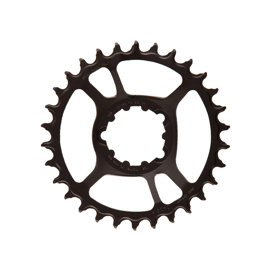 SRAM, X-SYNC Eagle Steel 6mm F1, Chainring, Teeth: 30, BCD: Direct Mount SRAM 3 Bolt, Bolts: 3, Steel, Black
