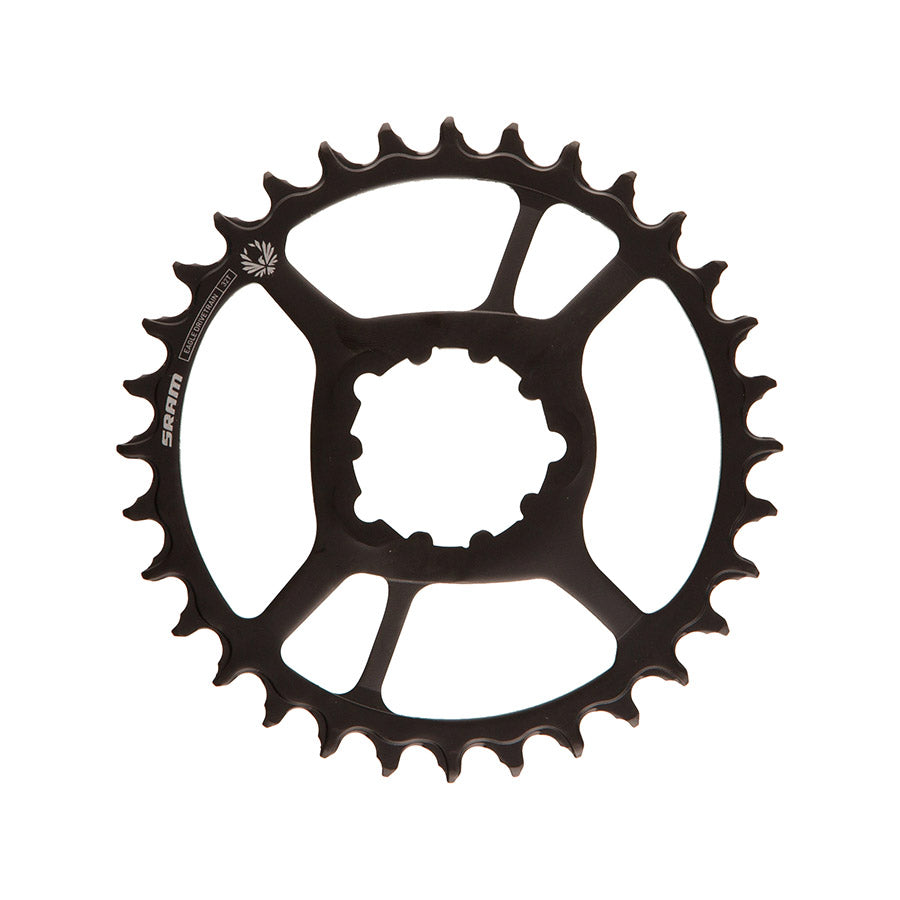 SRAM, X-SYNC Eagle Steel 3mm F1, Chainring, Teeth: 32, Speed: 12, BCD: Direct Mount SRAM 3 Bolt, Bolts: 3, Steel, Black