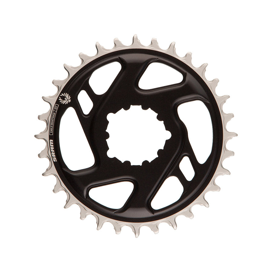 SRAM, X-SYNC Eagle Aluminum 3mm F1, Chainring, Teeth: 32, Speed: 12, BCD: Direct Mount SRAM 3 Bolt, Bolts: 3, Aluminum, Black