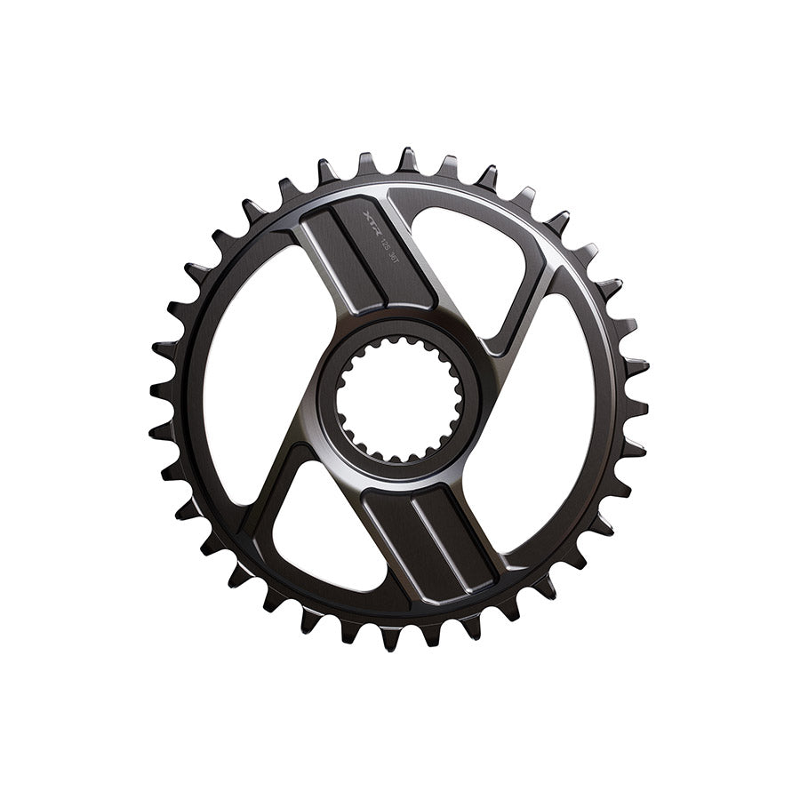 Shimano, XTR SM-CRM96, Chainring, Teeth: 36, Speed: 12, Front, Aluminum, Black, ISMCRM96AA6