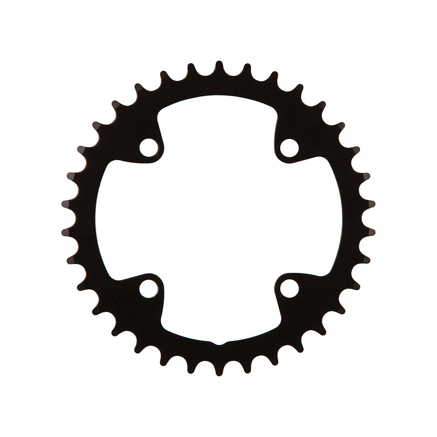FSA, Omega/Vero Pro Road, Chainring, Teeth: 34, Speed: 10/11, BCD: 90, Bolts: 4, Inner, Steel, Black