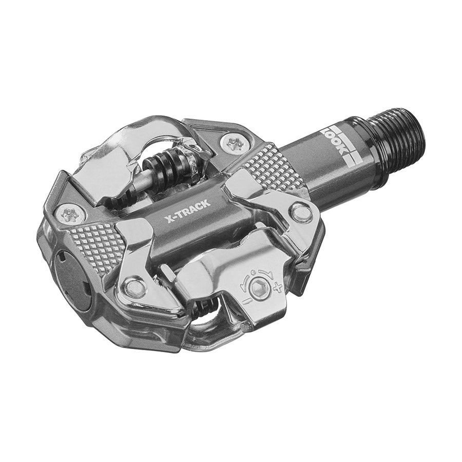 Look, X-TRACK, Pedals, Body: Aluminum, Spindle: Cr-Mo, 9/16'', Silver, Pair