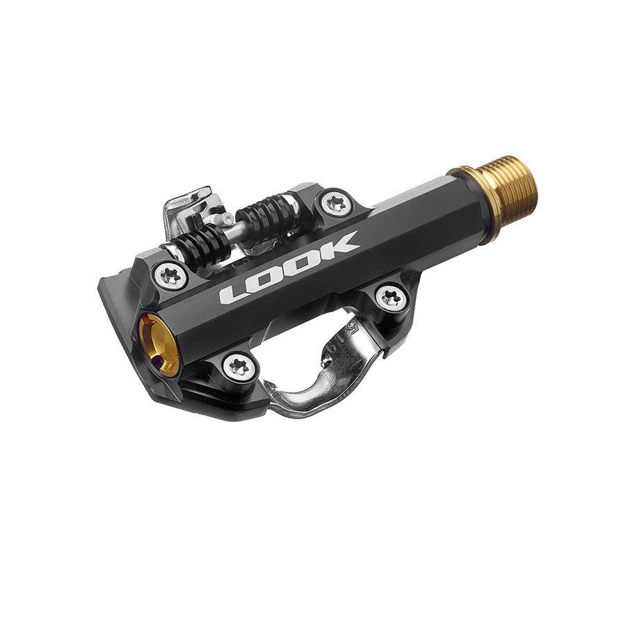 Look, X-One-G Ti, Pedals, Body: Aluminum, Spindle: Titanium, 9/16'', Black, Pair