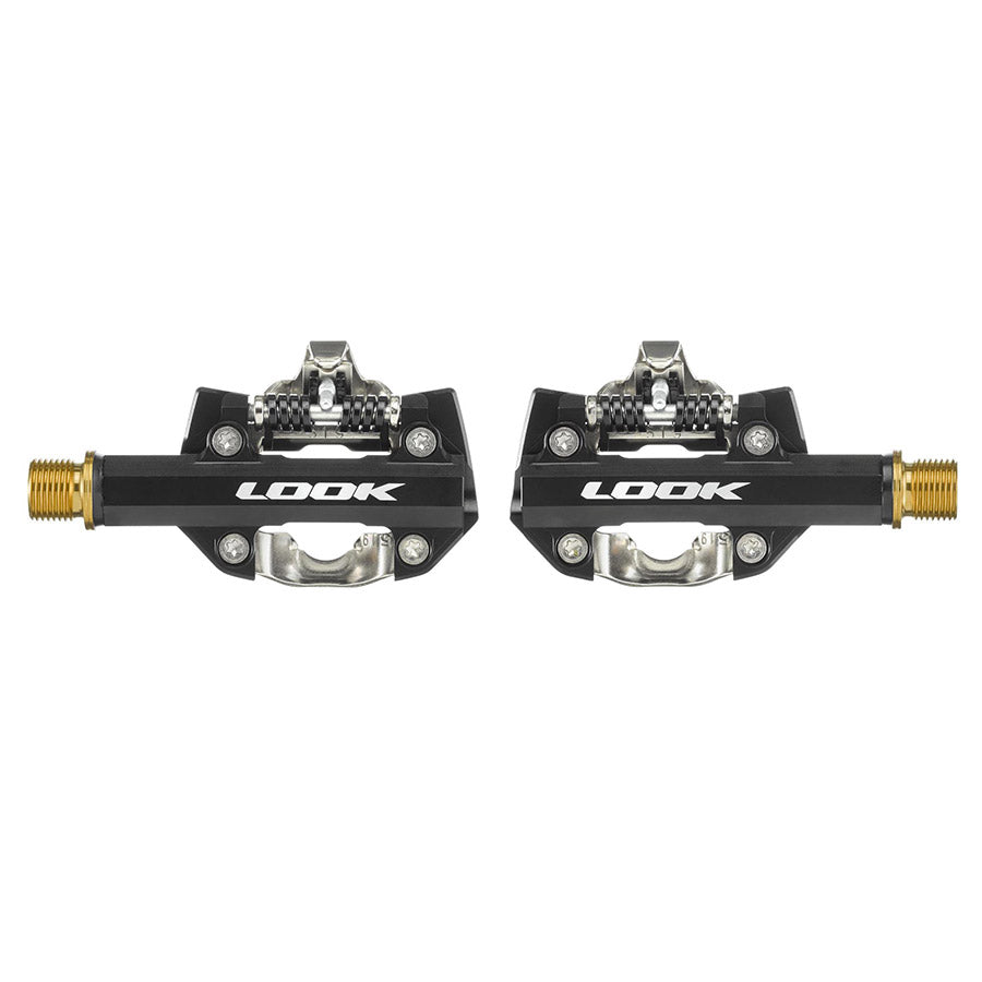 Look, X-One-G Ti, Pedals, Body: Aluminum, Spindle: Titanium, 9/16'', Black, Pair