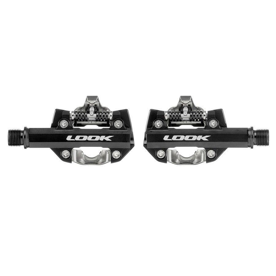 Look, X-One-G Max, Pedals, Body: Aluminum, Spindle: Cr-Mo, 9/16'', Black, Pair