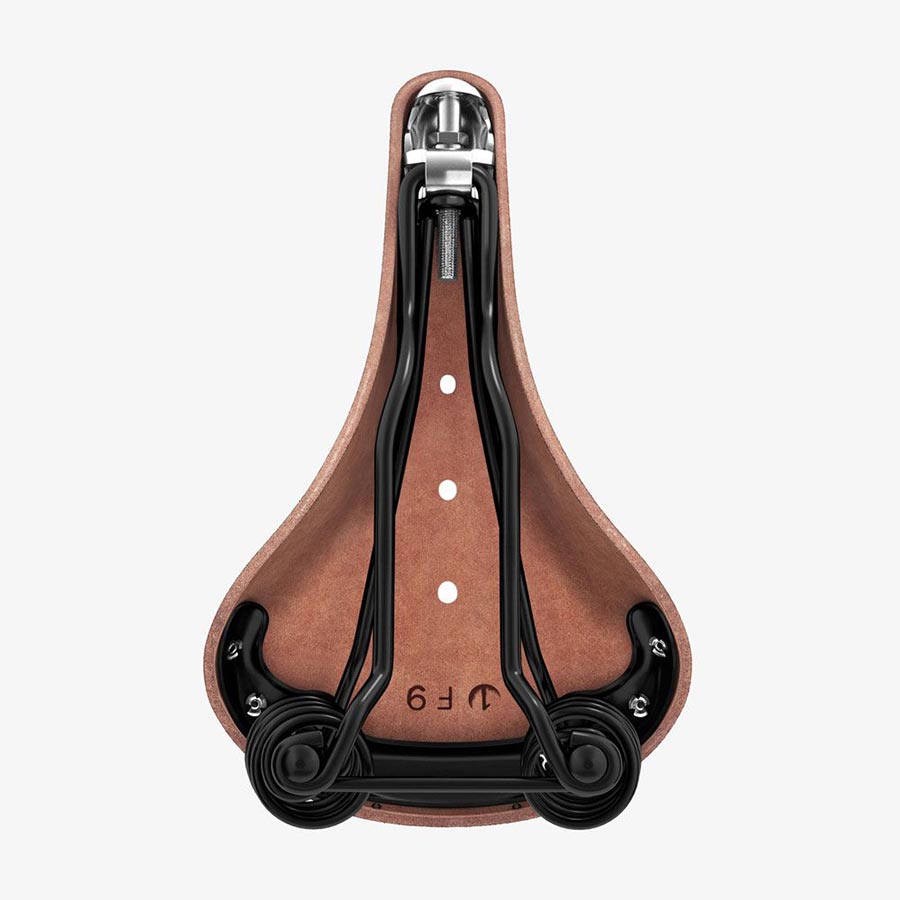 Brooks, Flyer, Saddle, 275 x 175mm, Unisex, 860g, Antique Brown