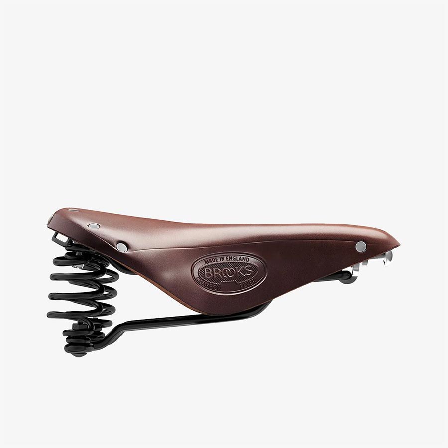 Brooks, Flyer, Saddle, 275 x 175mm, Unisex, 860g, Antique Brown