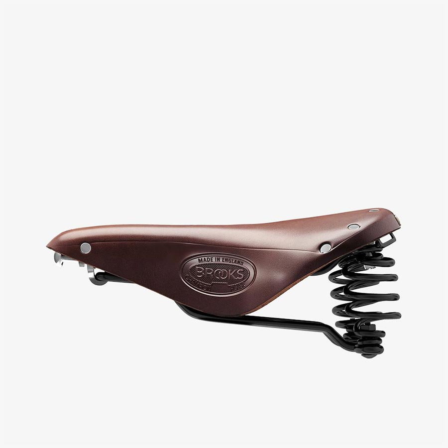 Brooks, Flyer, Saddle, 275 x 175mm, Unisex, 860g, Antique Brown