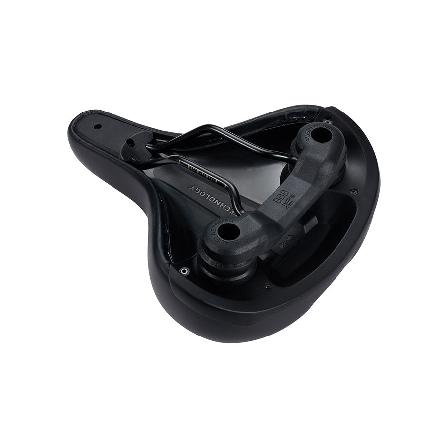 BBB Cycling, BSD-97 SoftComfort Upright, Saddle, 265 x 225mm, Unisex, Black