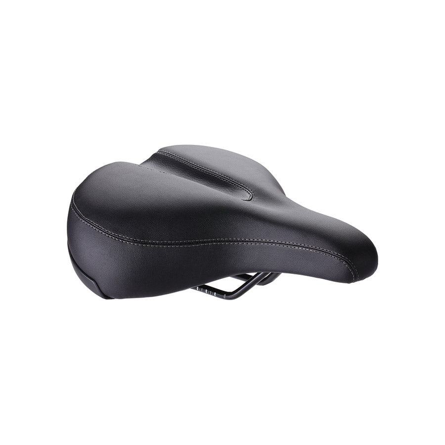 BBB Cycling, BSD-127 SoftShape Upright, Saddle, 265 x 220mm, Unisex, 850g, Black
