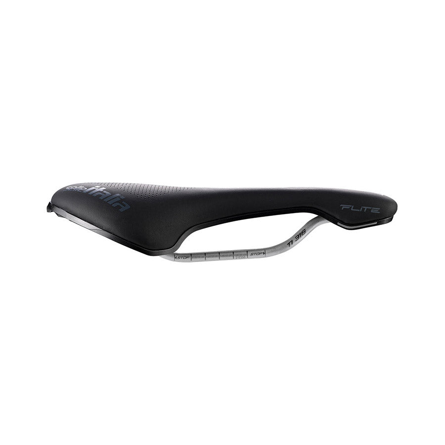 Selle Italia, Flite Boost Endurance Ti 316, Superflow, Saddle, 250 x 145mm, Men, 232g, Black