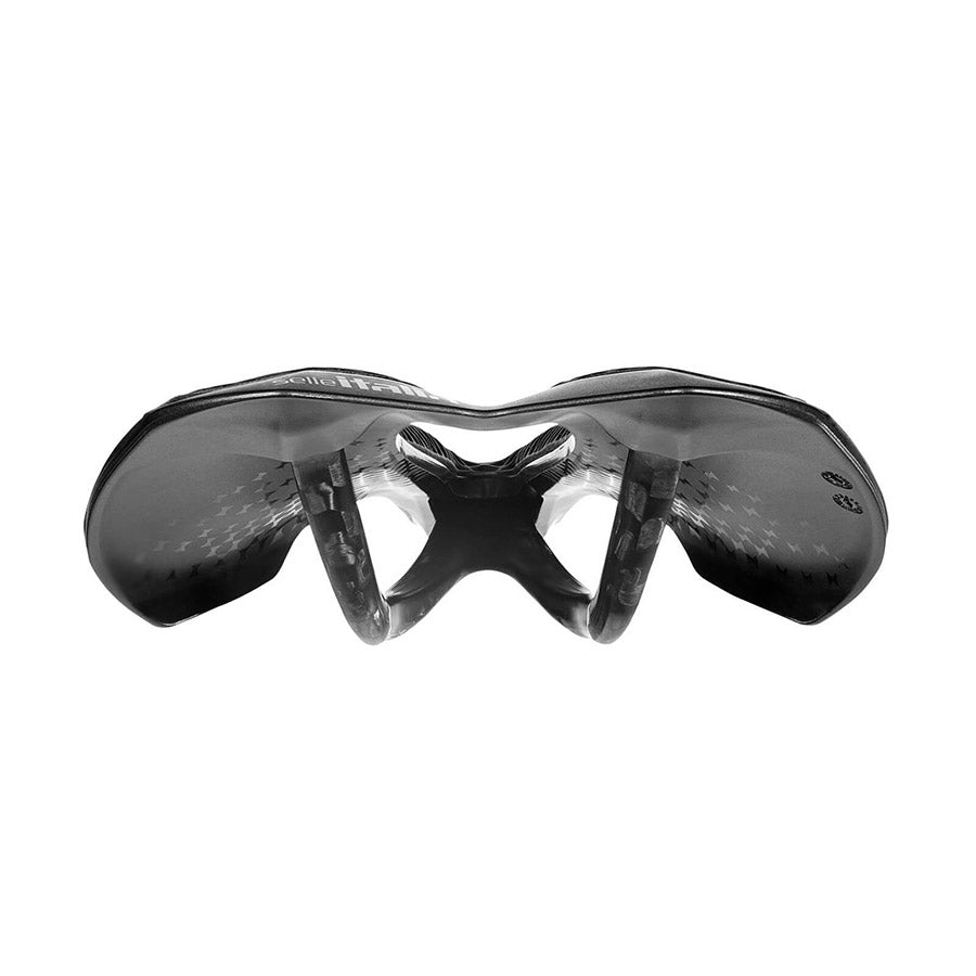 Selle Italia, SLR 3D Carbon Superflow, Saddle, 242x145, Men, 143g, Black