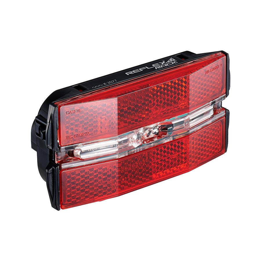 CatEye, Reflex Rack, Light, Rear, Black