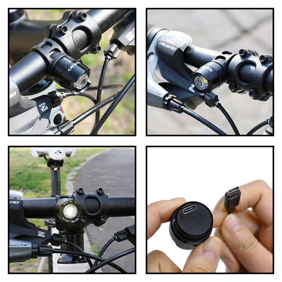 CatEye, ORB II, Light, Front, Black