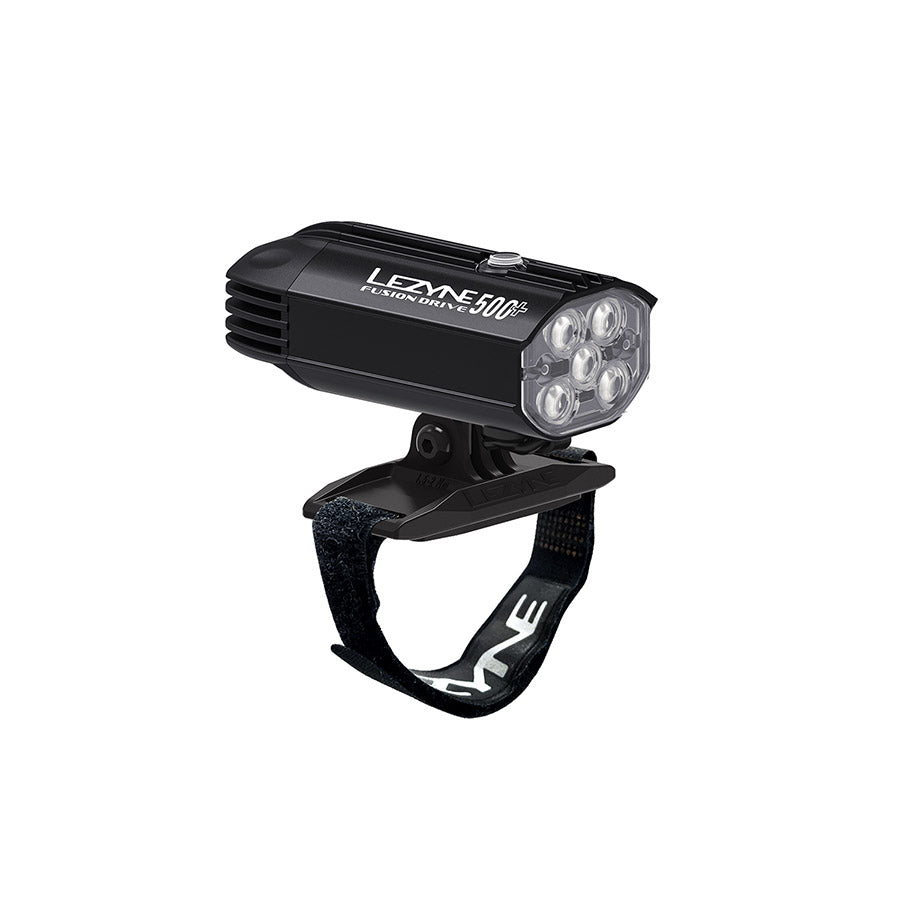 Lezyne, Helmet Fusion Drive 500+, Light, Front, Black