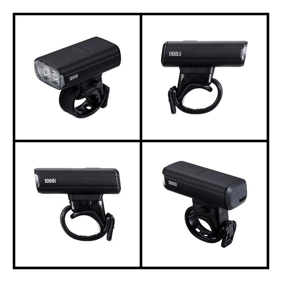 BBB Cycling, BLS-263i Nanostrike 1000i, Light, Front, Black