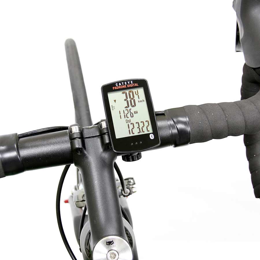 CatEye, Padrone Digital, Computer, GPS: No, HR: Optional, Cadence: Optional, Black