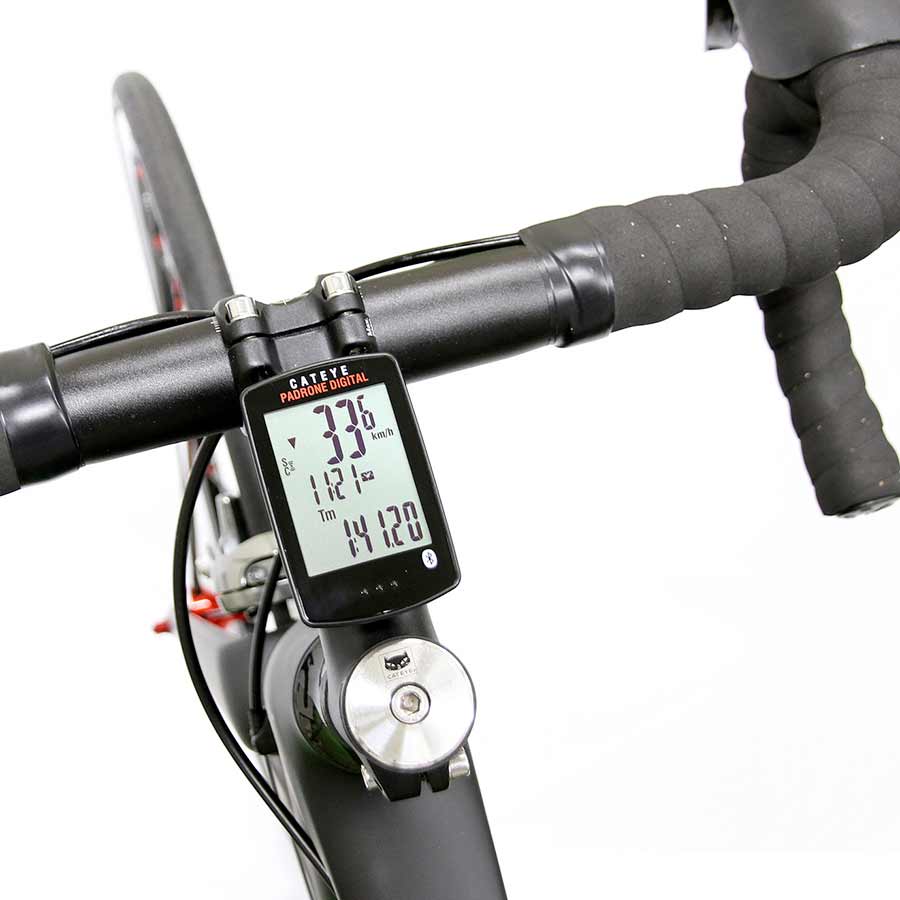 CatEye, Padrone Digital, Computer, GPS: No, HR: Optional, Cadence: Optional, Black
