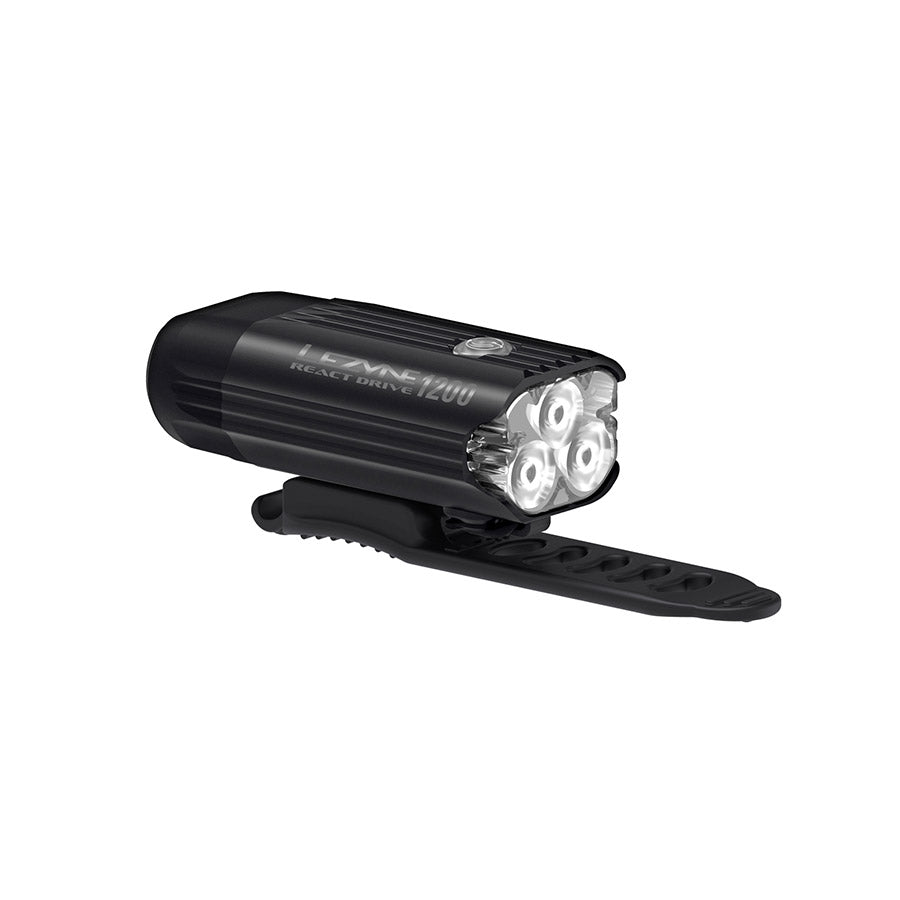 Lezyne, REACT DRIVE FRONT, Light, Front, Black