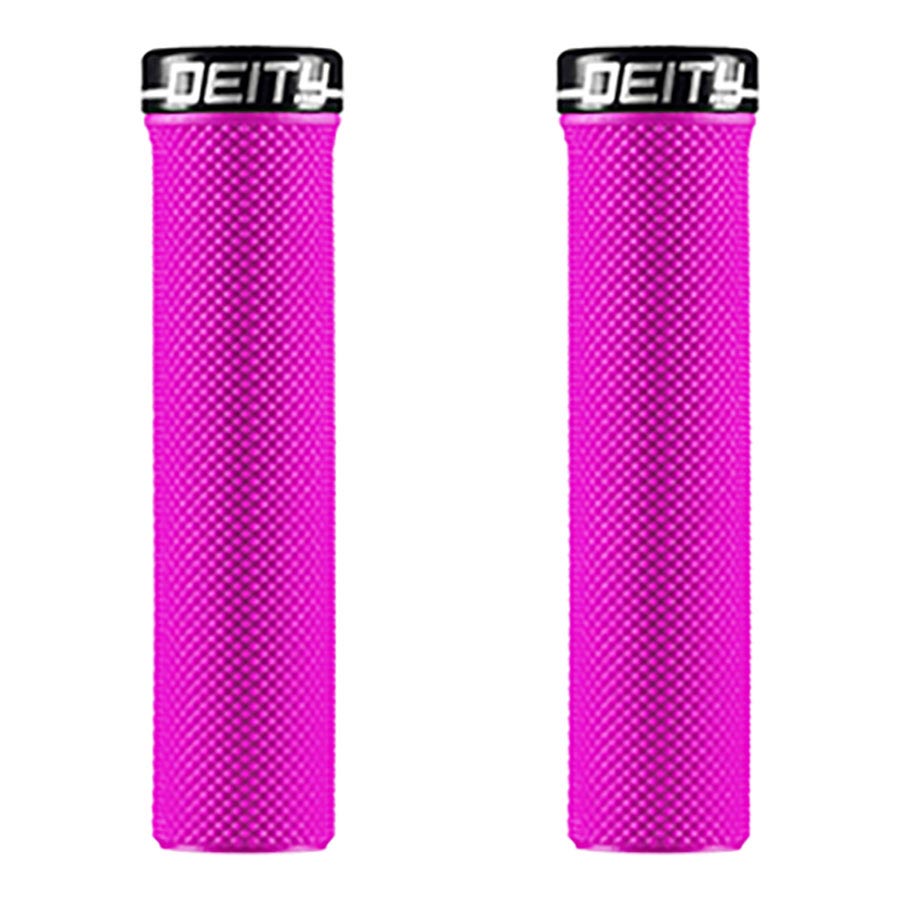 Deity, Slimfit, Grips, 132mm, Pink, Pair