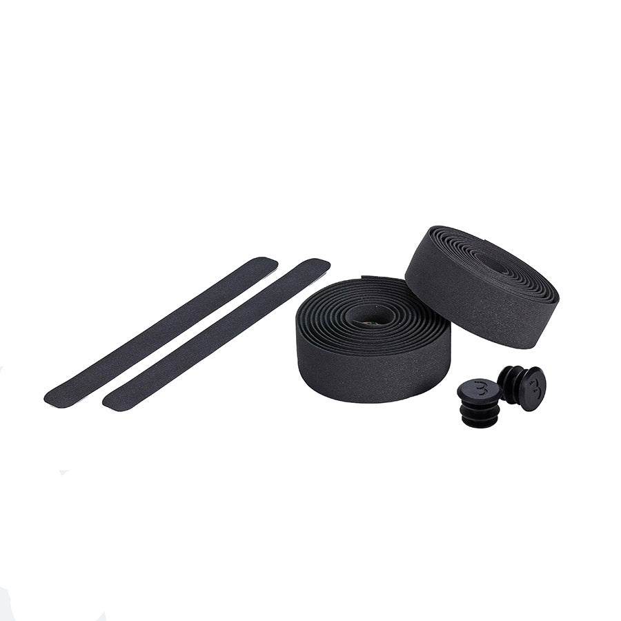 BBB Cycling, BHT-01 RaceRibbon, Handlebar Tape, Black, 2.5mm Thick