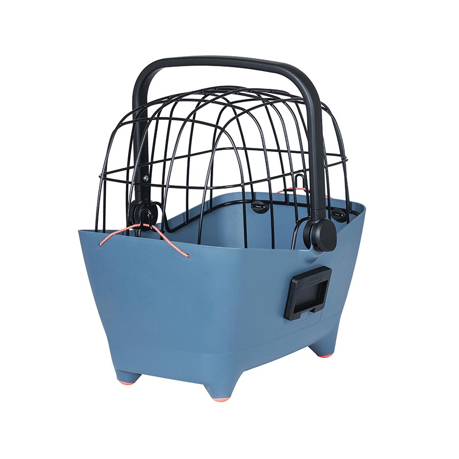 Basil, Buddy, Basket, Front, KlickFix®, Blue