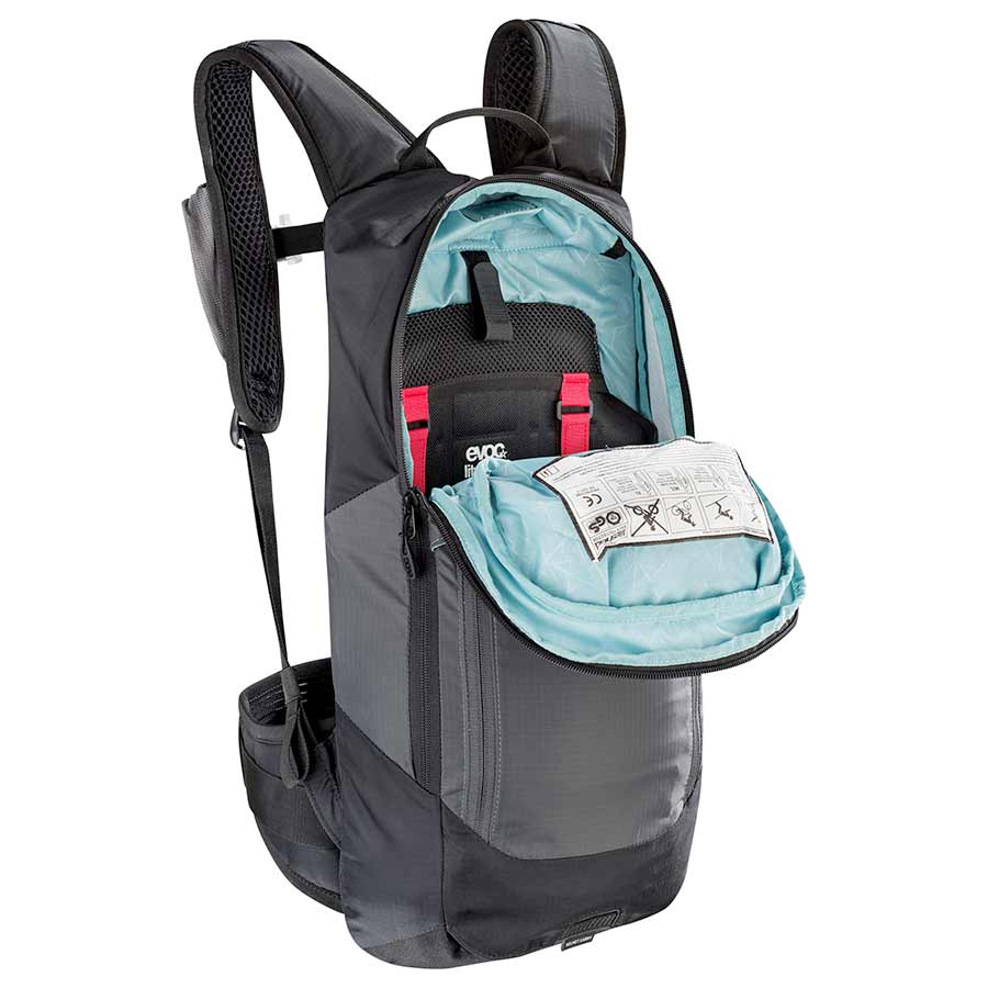 EVOC, FR Lite Race, Protector backpack, 10L, Carbon Grey/Black, S