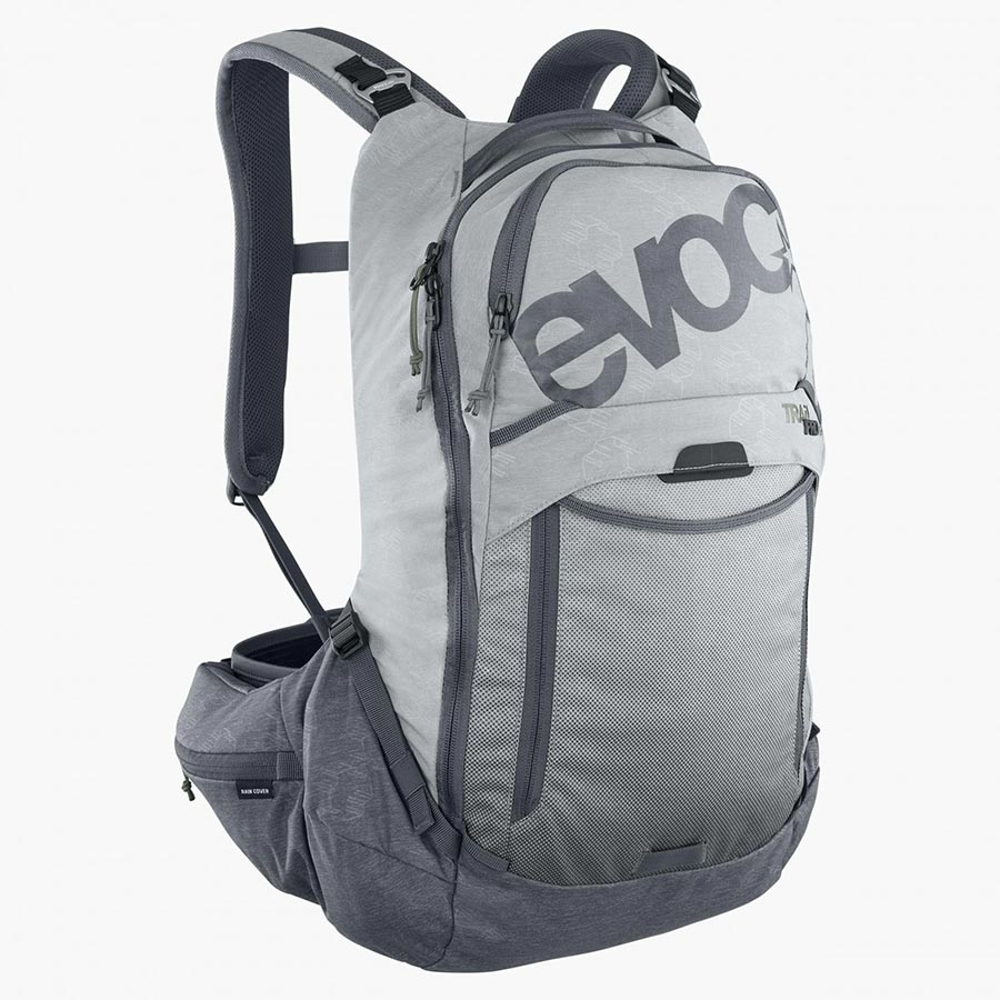 EVOC, Trail Pro 16, Protector backpack, 16L, Stone/Carbon Grey, SM
