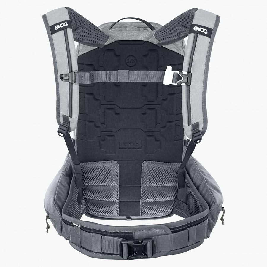EVOC, Trail Pro 16, Protector backpack, 16L, Stone/Carbon Grey, SM