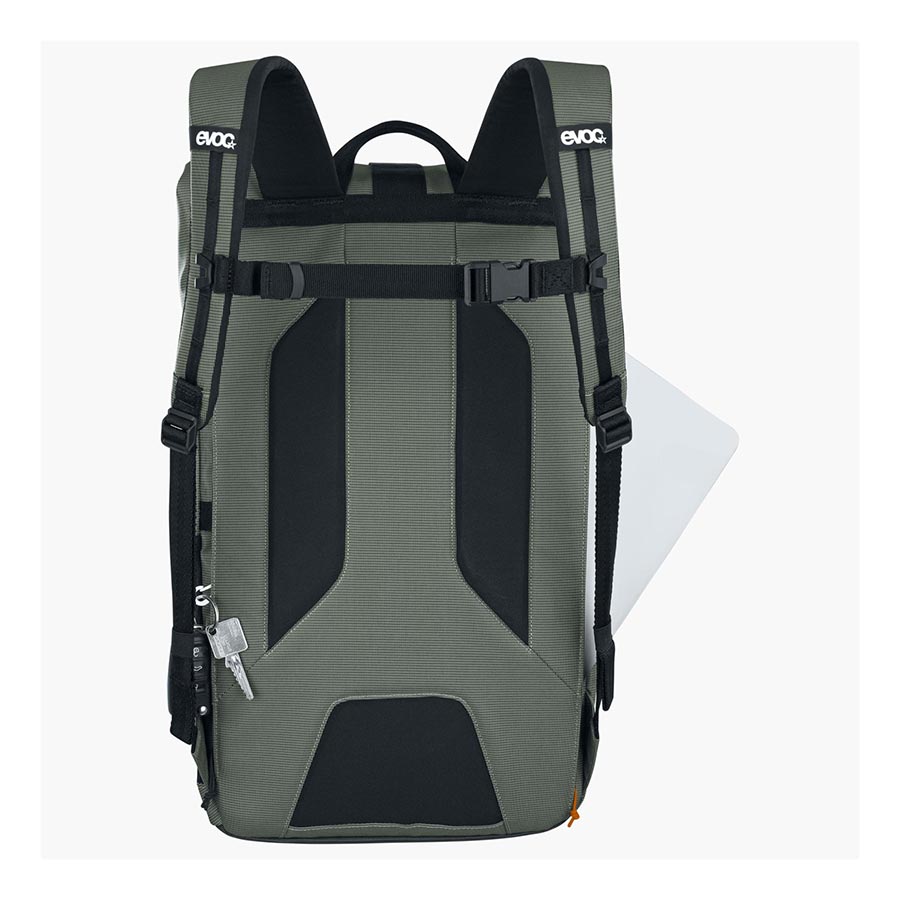 EVOC, Duffle Backpack 26, 26L, Dark Olive