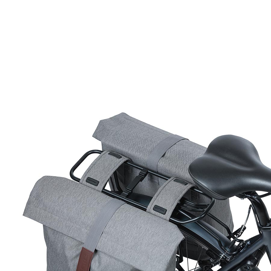 Basil, City, Pannier, 28L, Grey