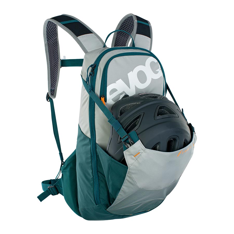 EVOC, E-Ride 12, Hydration Bag, Volume: 12L, Bladder: Not included, Stone/Petrol