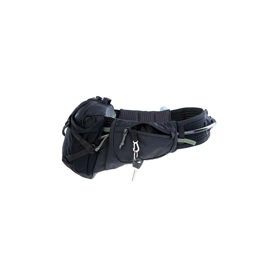 EVOC, Hip Pack Pro 3 +1.5L, Hip Pack, 3L, Bladder included (1.5L), Black