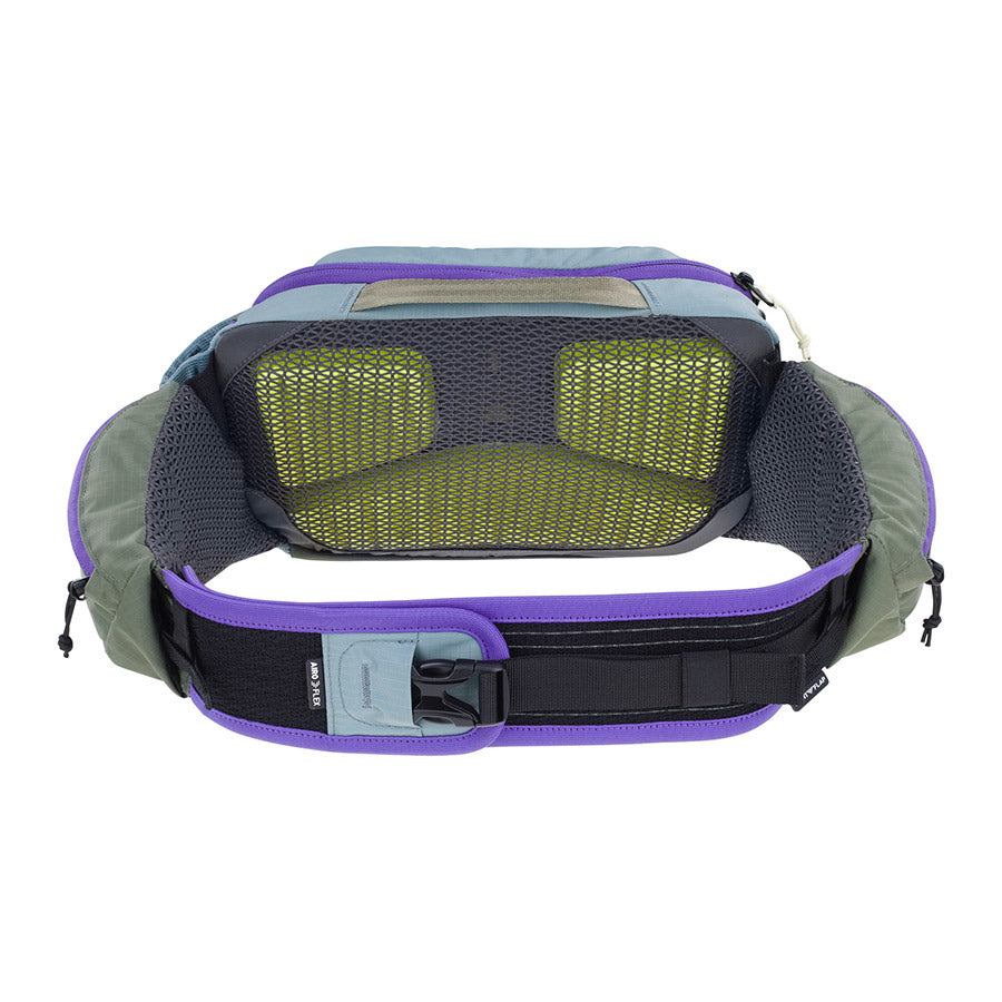 EVOC, Hip Pack Pro 3, Hip Pack, 3L, No, Steel/Violet/Dark Olive