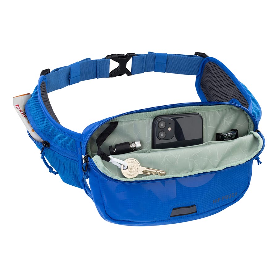 EVOC, Hip Pouch, Hip Pack, 1L, No, Royal Blue