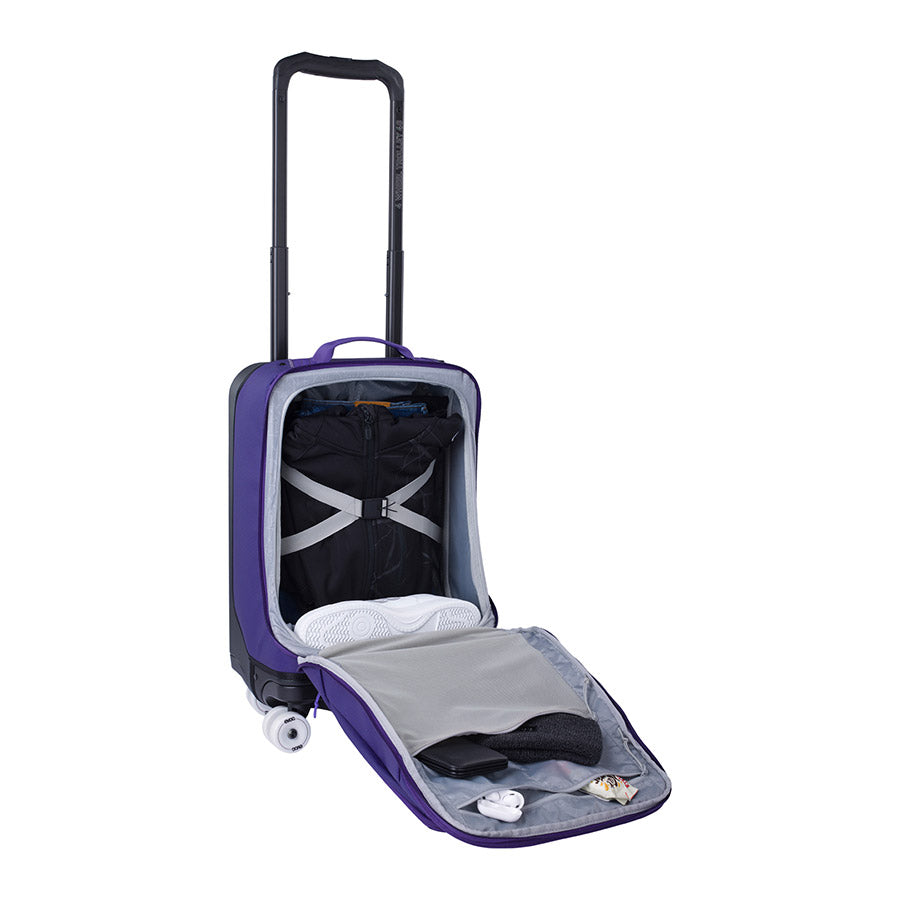 EVOC, 4-Wheel Trolley 40, 40L, Violet/Black