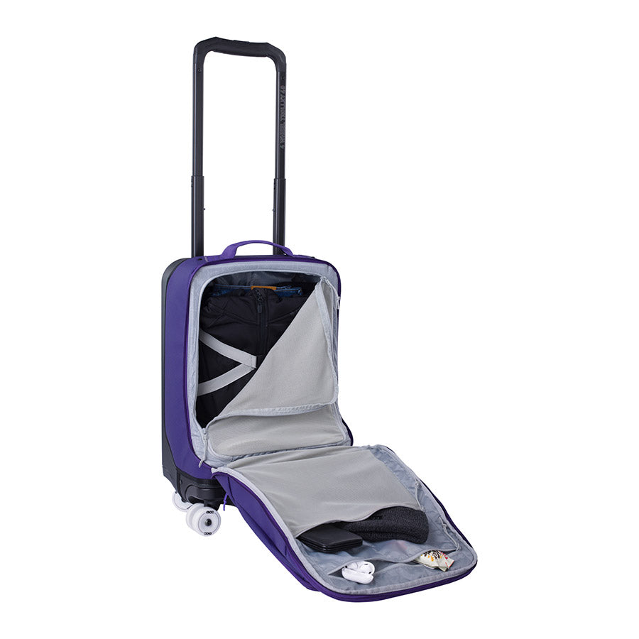 EVOC, 4-Wheel Trolley 40, 40L, Violet/Black