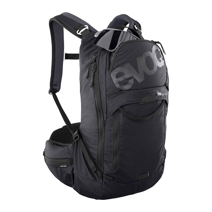 EVOC, Trail Pro Blackline 16, Protector backpack, 16L, Black, LXL