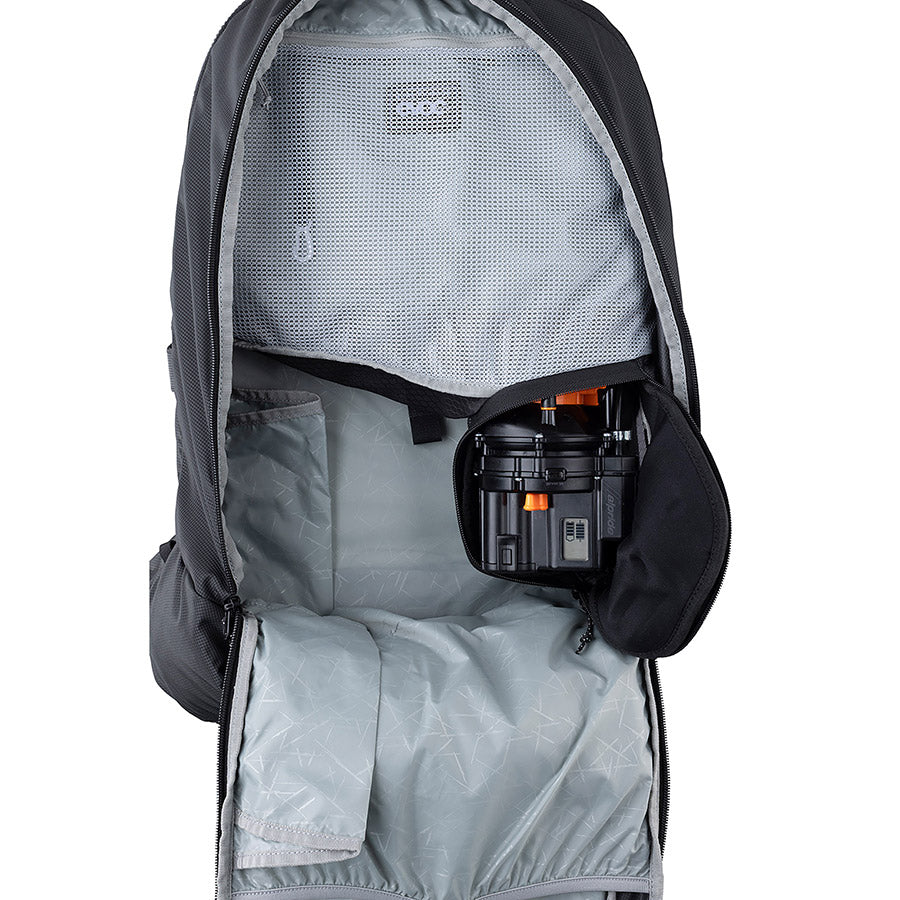 EVOC, Line 22 E2, Avalanche Snow Backpack, 22L, Black
