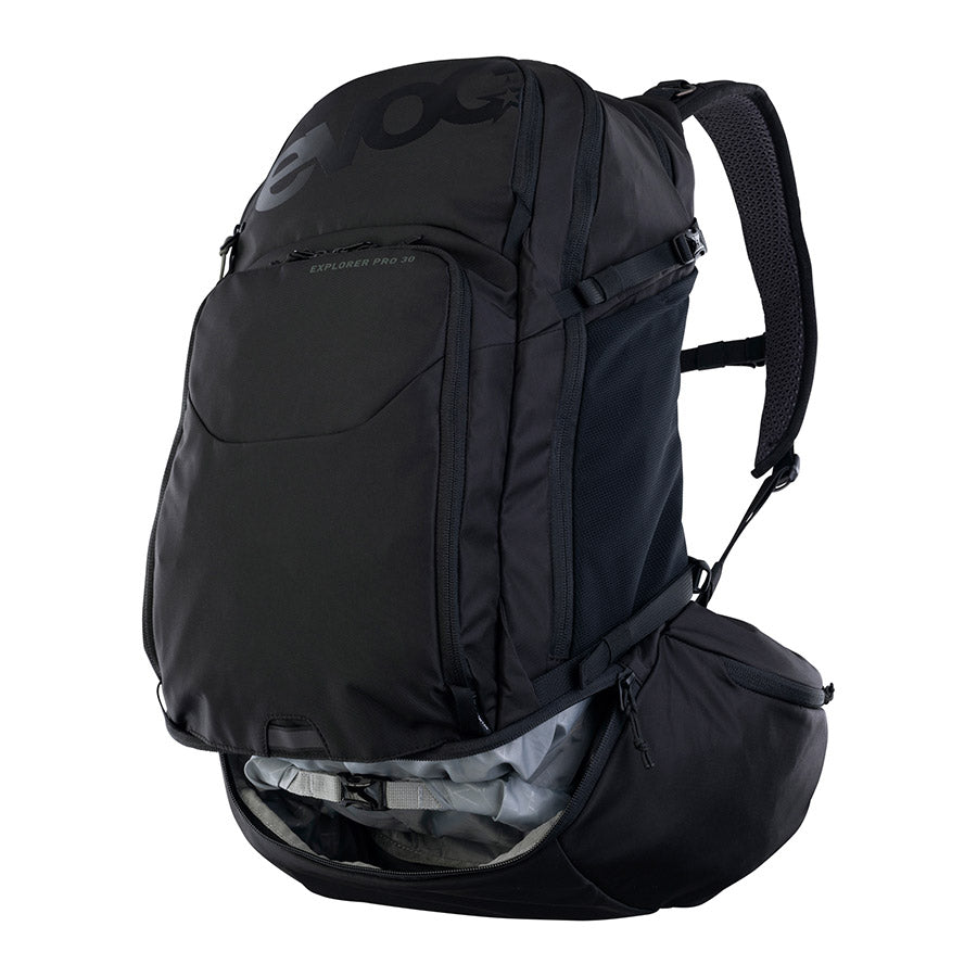 EVOC, Explorer Pro 30, Hydration Bag, Black