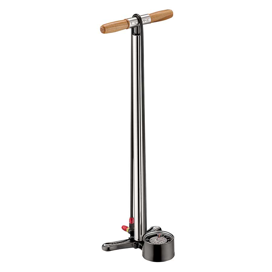 Lezyne, Alloy Floor Drive Tall 3.5", Floor Pump, ABS-1 Pro Chuck, 220psi, Silver