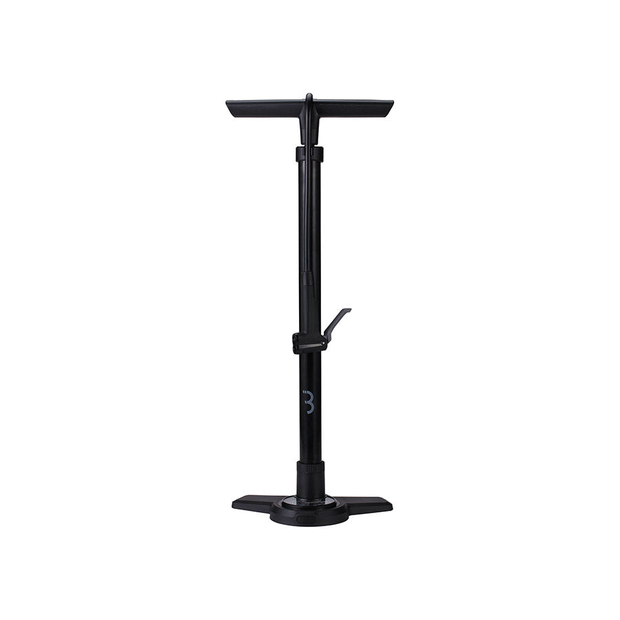 BBB Cycling, BFP-28 AirBoost, Floor Pump, Dual Valve Head, 160psi, Black