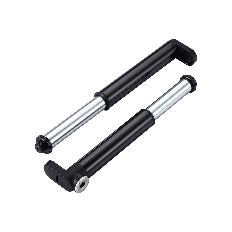 BBB Cycling, BMP-102 DoubleShot, Pump, 120mm, 116psi, Press-fit, Black