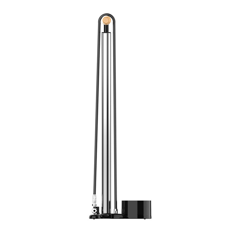 Lezyne, Alloy Floor Drive 3.5, Floor Pump, Presta Pro, 220psi, Chrome